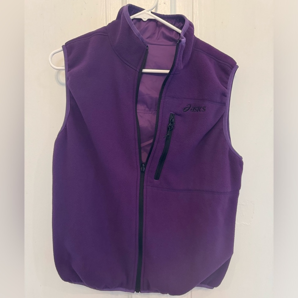 ASICS Women’s Vest Jacket Reversible size Large